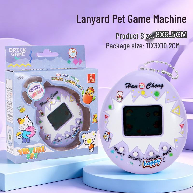 Handheld-Mini-Elektronik-Haustier-Spielkonsole für Kinder - Nostalgisches Lernspielzeug und dekoratives Geschenk