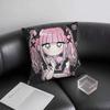 1pc Menhera Chan Pillow Case Fashion Square Pillowcase Bedroom Sofa Room Ins Decoration Leisure