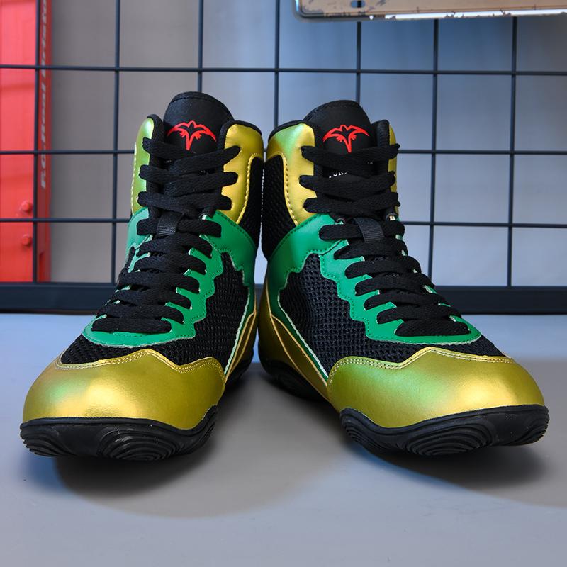 Professional Boxing Wrestling Shoes Men Lightweight Outdoor Gym Training Sneakers Big Size Male Sport Wrestling Shoes