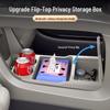 Compatible with 26 Nio ES8 Models: Center Console Glasses Organizer & Storage Box for Car.