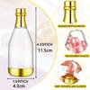 Mini Champagne Bottles Container Bulk Plastic Small Champagne Candy Bottles DIY Favor Mini Candy Jars Wedding Favors for Wedding