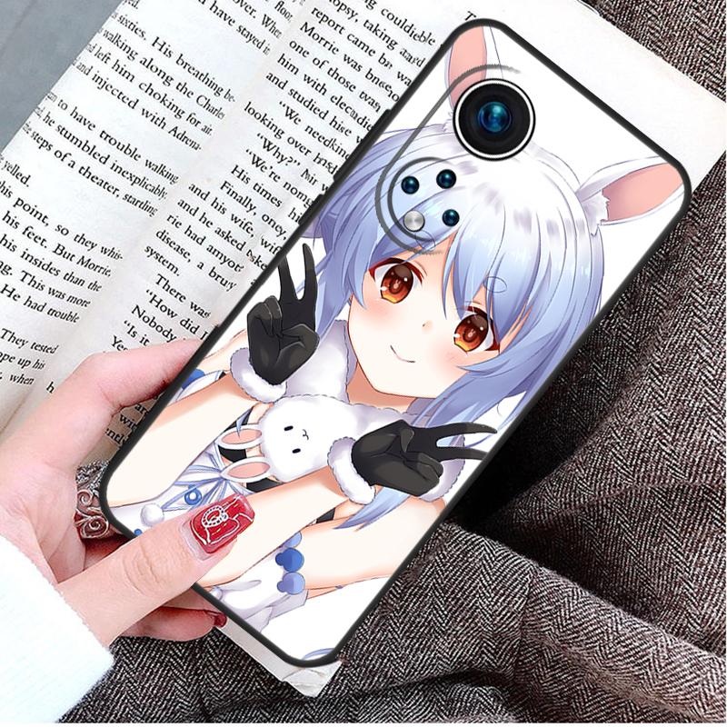 Usada Pekora Hololive Anime Case For Honor Magic 8 5 6 7 Lite Honor 200 400 Pro 50 70 90 X9d X9b X9c X9a X8c X8b Win RT