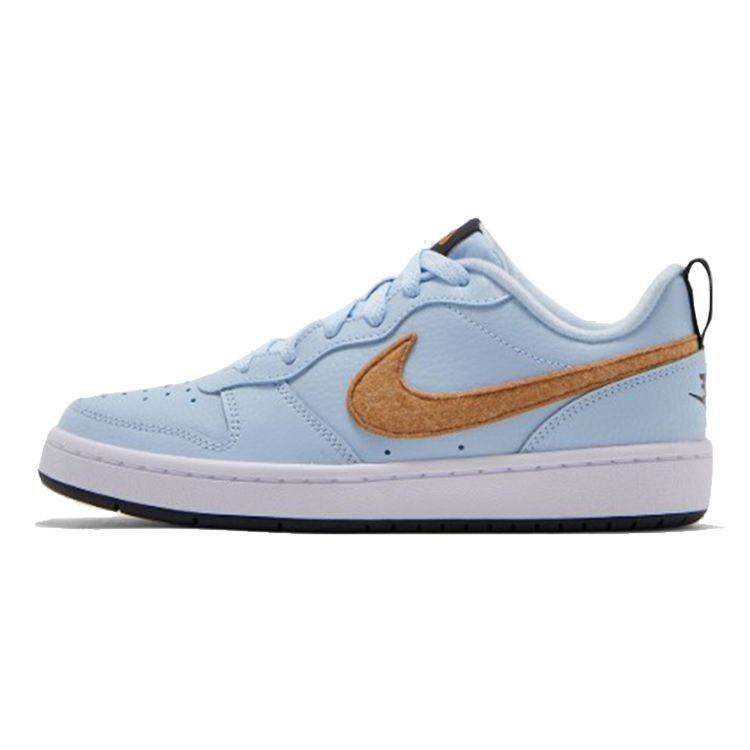 Nike Court Borough Retro Casual Low-Top Sneakers Women Sneakers Light-Blue CQ4015-400