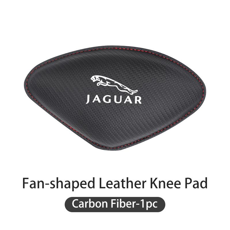 Car Seat Knee Pad Leather Elbow Rest Mat Leg Cushion Accessories For Jaguar XF XJ XFR XKR S-Type F-Type X-Type F-Pace I-Pace E-P NN92