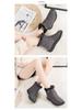 Plus Size Women's Winter Snow Boots with Side Zipper – Lightweight and Warm Cotton Mom Shoes