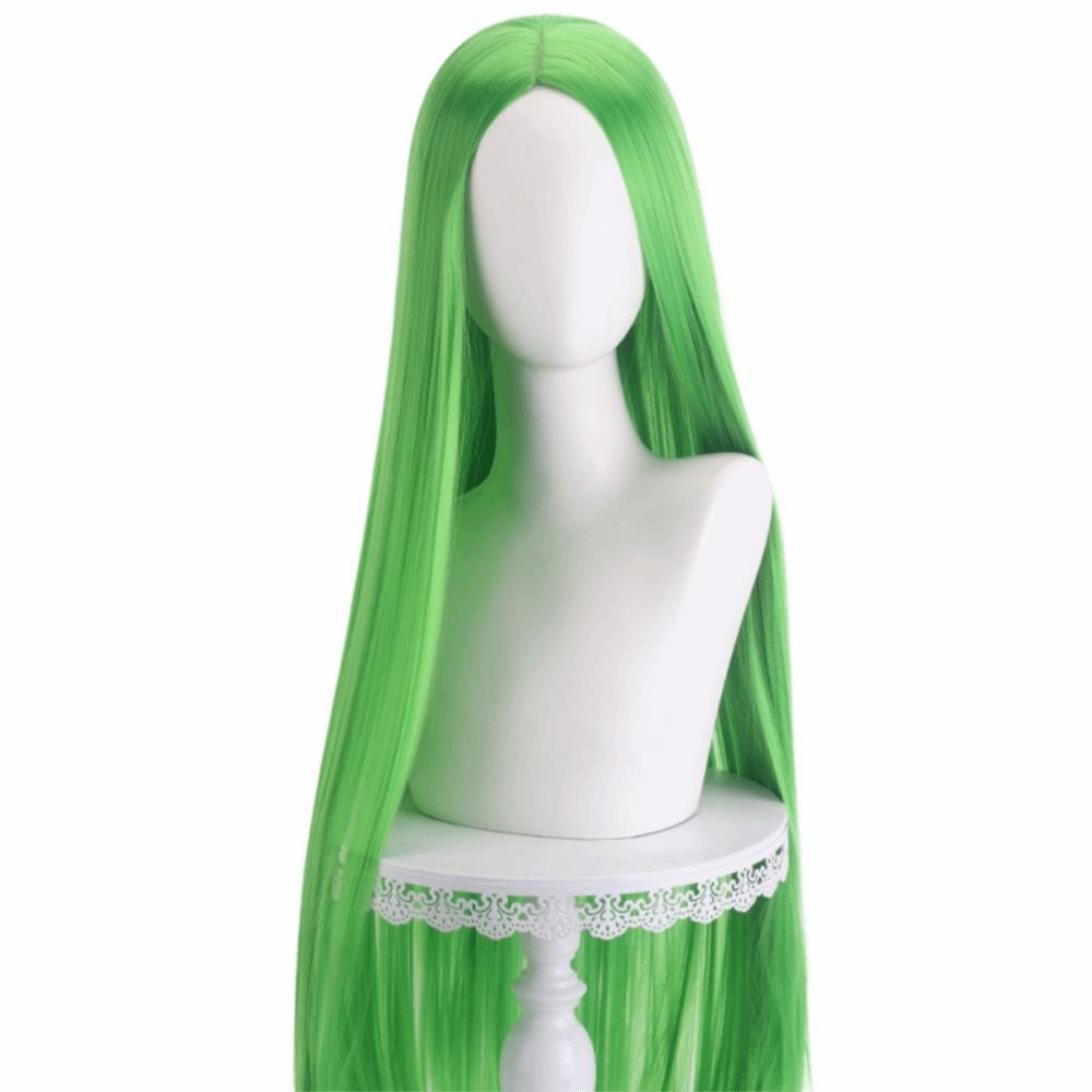 100cm Long Straight Cosplay Wig Centre Parting Straight Hairpiece Anime Cosplay Wigs Unisex
