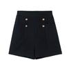 Plaque-sized Women's Summer Casual Suit Shorts High-waisted Wide-leg Fashionable and Versatile Capre Pants