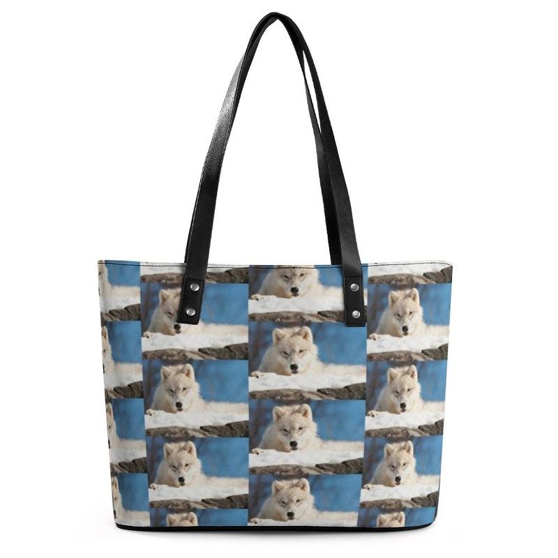 Tote Handbag Shoulder Handbag Large Capacity Trendy Niche Digital Color Printing Tote Bag