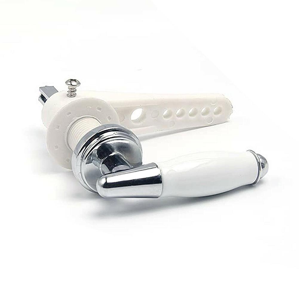 100% Brand New Toilet Flush Handle Toilet Wrench 1 Set Cistern Lever Handle