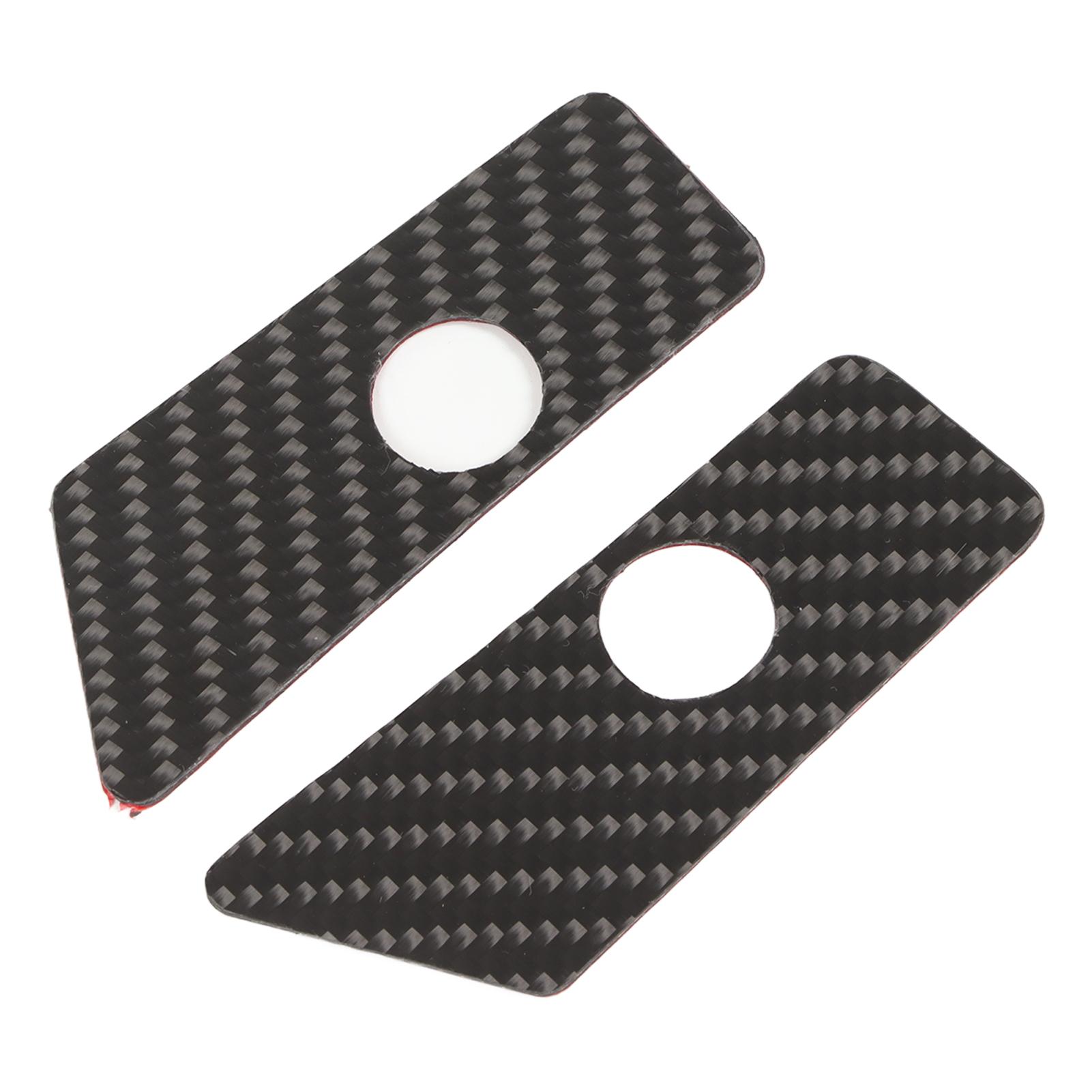 

2Pcs Carbon Fiber UTV Tail Light Trim Direct Fit Replacement for Polaris RZR PRO XP 2021 Onwards