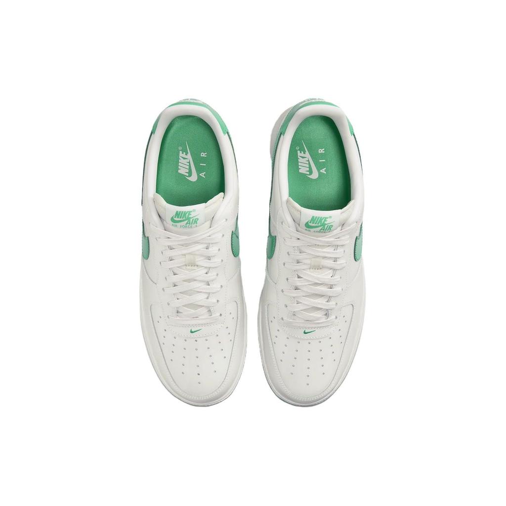 Nike Air Force 1 07 Premium Platinum Tint Stadium Green Men Sneakers White HF4864-094