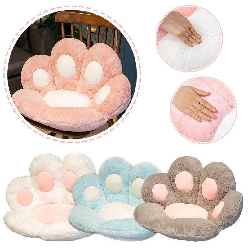 Adorable New Paw Pillow Animal Seat Cushion Plush Doll For Cozy Home Dcor