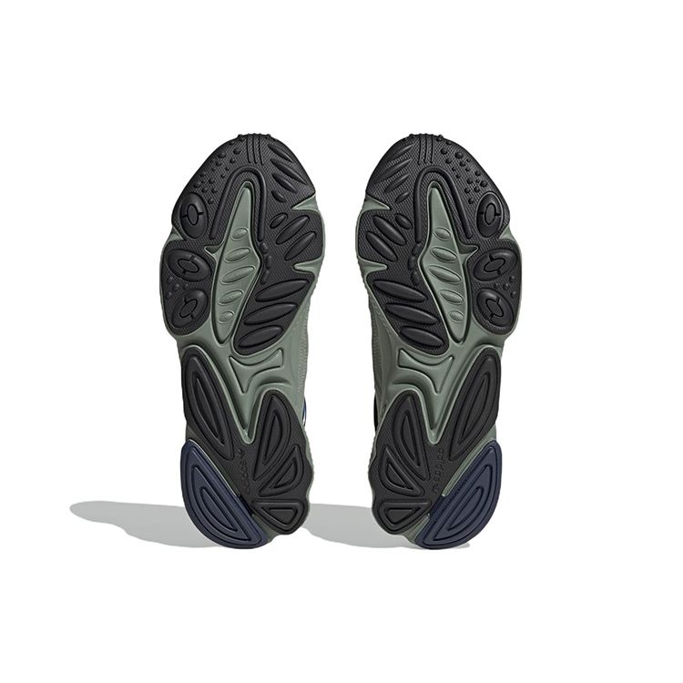 Adidas Ozweego Stříbrno-zelené Unisex Tenisky Černo-modro-metalické HQ4376