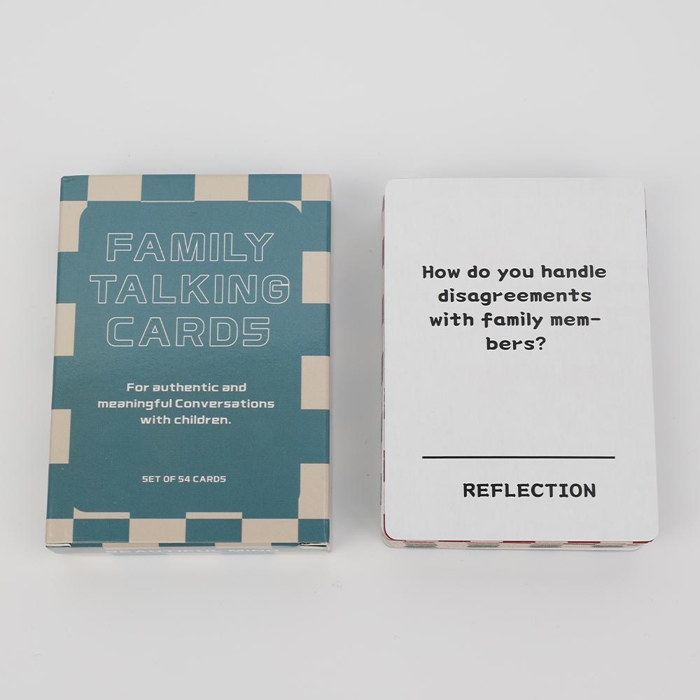1/2 Pcs, Family Talk Cards, Family Affection Card Games, Enhance Emotional Connection and Relieve Stress