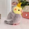 Cute Cockatiel Plush Toy Cartoon Bird Fabric Pendant Backpack Charm Ornament