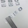 For BRABUS 400 450 460 480 500 550 560 580 600 650 700 800 850 880 900 Chrome Letters Number Trunk Emblem Logo