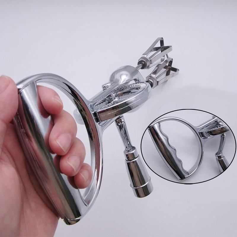 Frusta a Mano con Manovella in Acciaio Inossidabile - Mixer da Cucina a Doppia Ruota per la Cottura