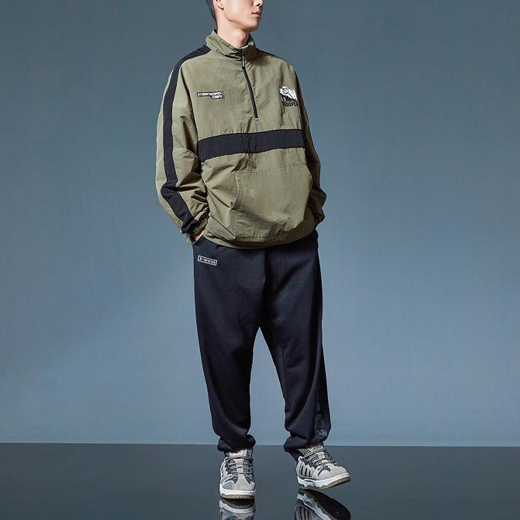 Li Ning X Star Wars Cuffed Loose Fit Sports Pants Men Pants Black AKLR371-2