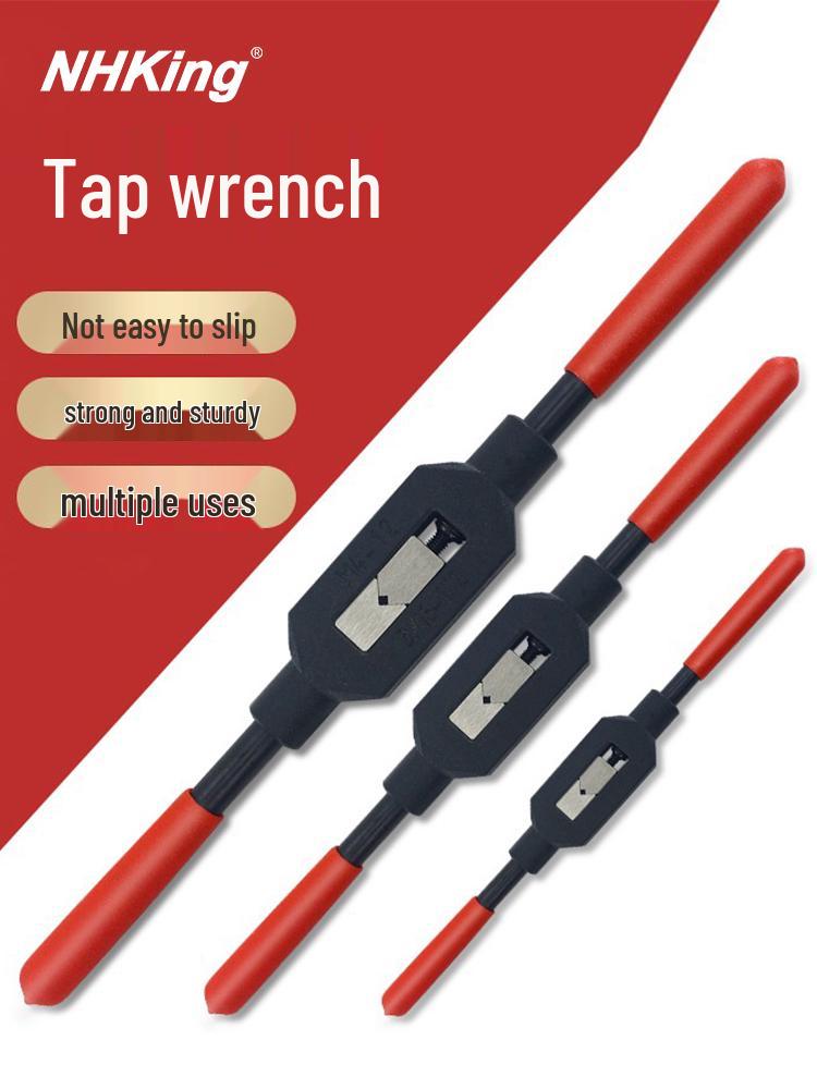 NHK Verstellbarer Hand-Gewindeschneidkluppen und Gewindebohrerhalter M1-M33 mit abgebrochenem Gewindebohrer-Auszieher