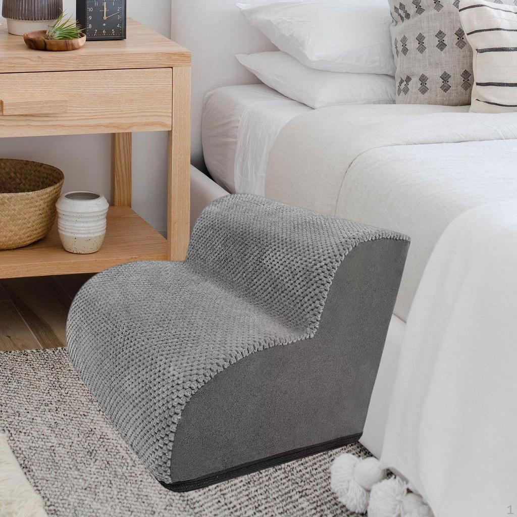 Dog Stairs Ramp Removable Washable Cover Pet for Couch High Bed Puppy