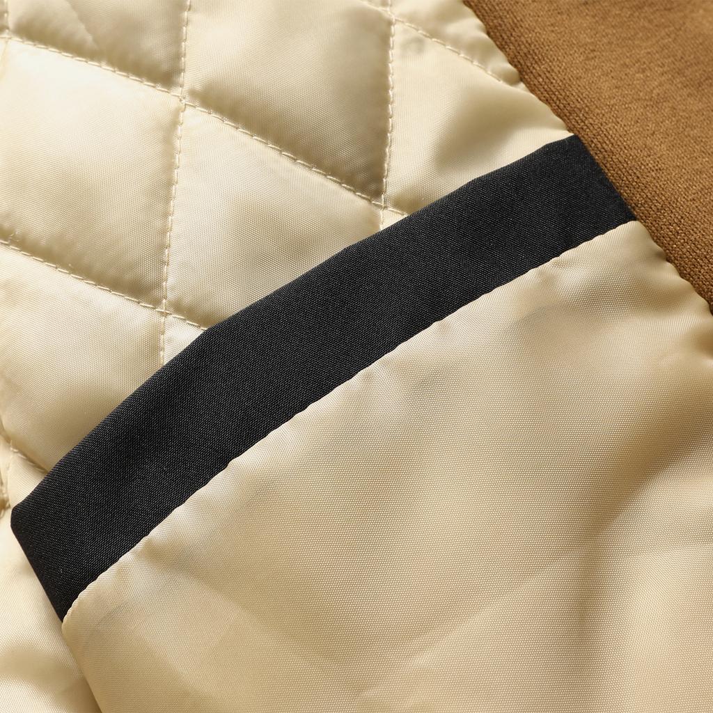 Men'S Zipper Jacket, Casual Retro Long Sleeved Cardigan Jacket