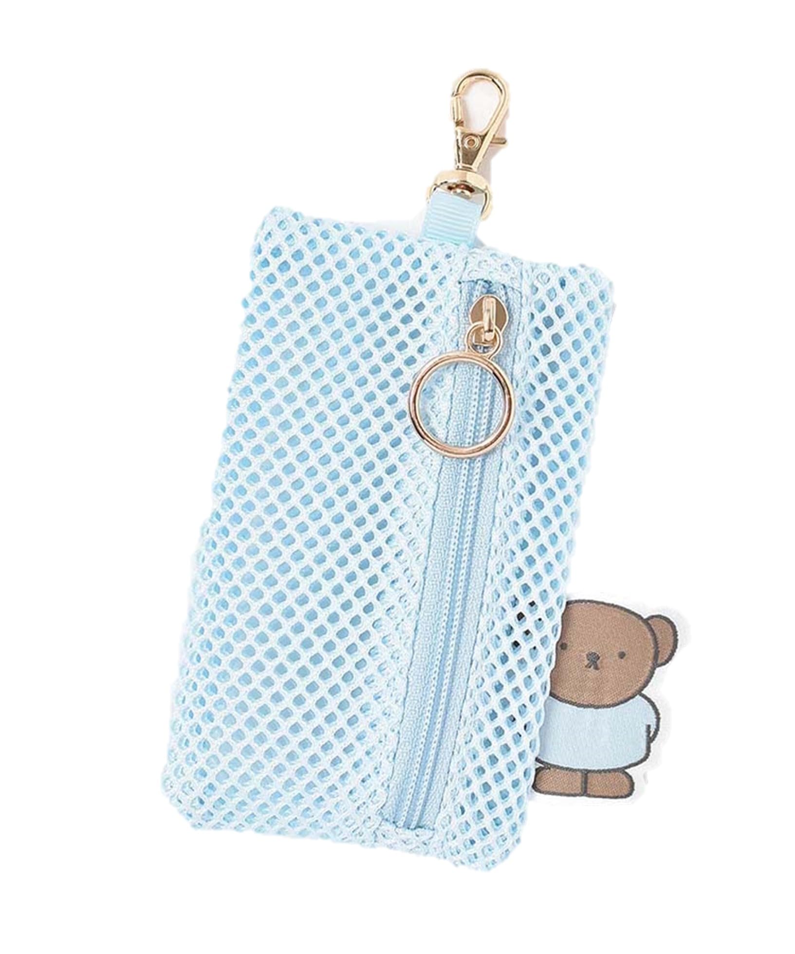 

Miffy Bruna MESH CHAMU Сетчатый мини-мешочек с баклажаном (Мизуиро)