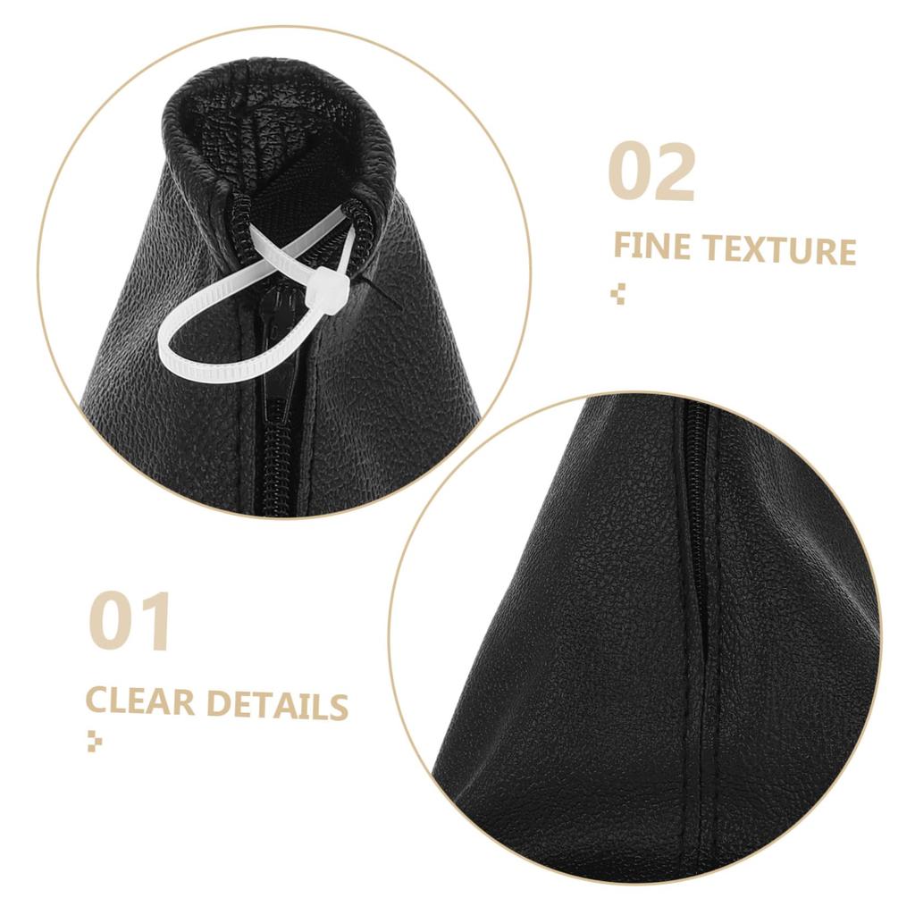 NULYLU Car Shift Boot Cover Exclusively Made-On, Simple, Dirt-Proof, Durable, Removable, Shiff