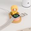 Kakaopeulenjeupateuneo Kakao Friends Chunsik Bowl Smartwatch Charging Stand Perfectly Compatible With Galaxy Watch/Apple Watch