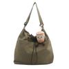 Women's bag large-capacity waterproof nylon bag drawstring shoulder bag travel leisure fashion messenger bucket bag