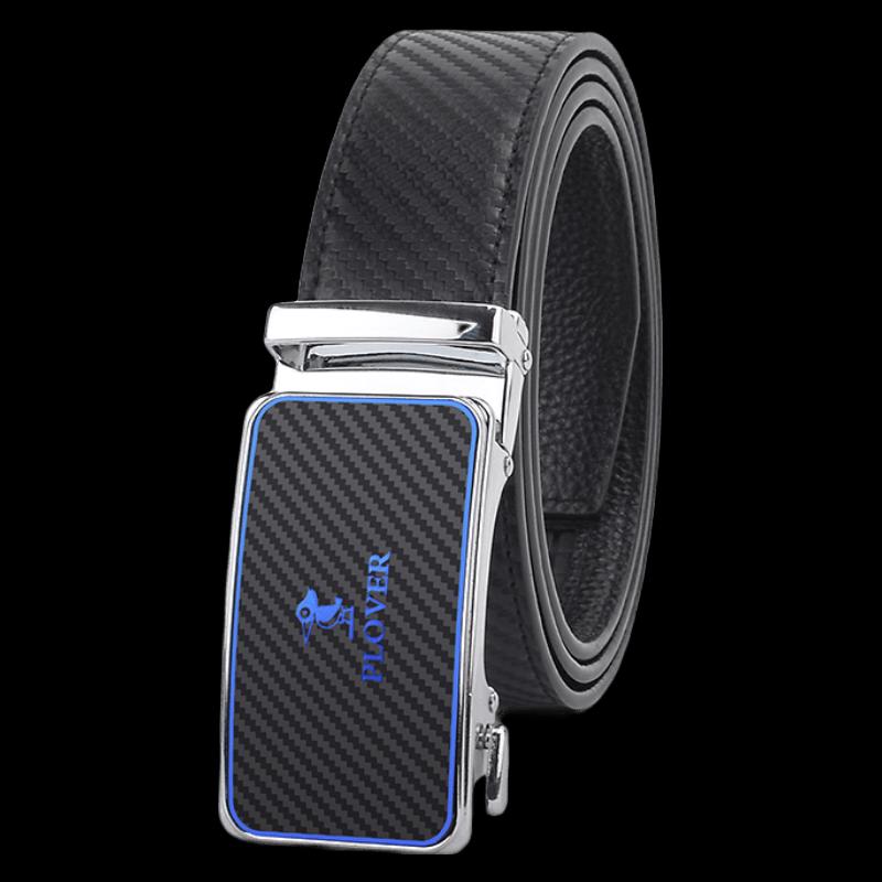PLOVER Men's Automatic Buckle Leather Belt