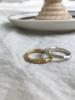 Tiede Woody Ring (Silver/Gold)