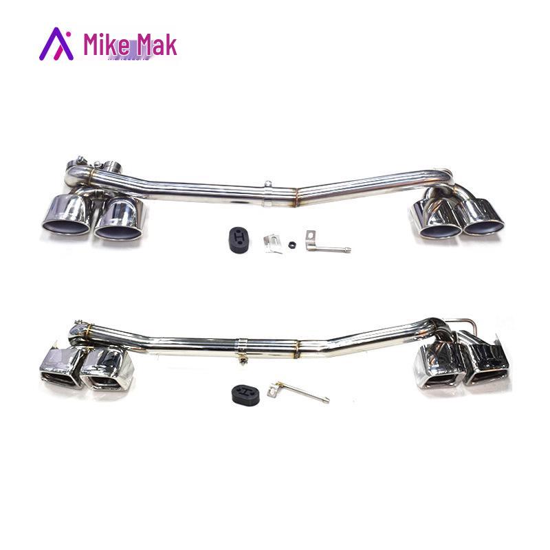 Mercedes-Benz C-Class W204 Modified C63 E63 Oval/Square Exhaust Tailpipe