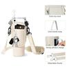 Wasserflaschenhalter, verstellbarer Schultergurt, Wasserflaschen-Umhängetasche, mehrere Taschen mit Telefontasche für Stanley 40oz Tumbler