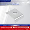 C-channel Steel Bracket with Anti-seismic Buckle Pad and U-shaped Thickened Gasket