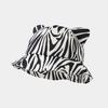 Cat Ears Bucket Hat With Leopard Print And Wide Brim For Street Fashion Summer Wear