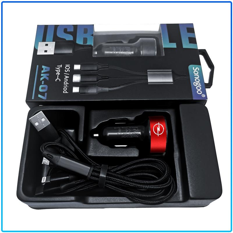 Car Charger 2 USB Ports Fast Charging Digital Display Car Accessories For Opel Astra H G Corsa Insignia Astra Antara Meriva Zafira Interior