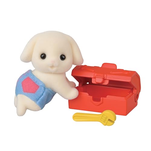 Sylvanian Families Baby Collection Doll [Baby Craft Lovers Series - Box] BB-13 ST Mark Certified Toy Dollhouse for Ages 3 and Up by Epoch