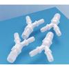 2.4mm-12mm Y-shaped Three-way Plastic Equal Diameter Water Divider Baota Three-way Silicone Rubber Hose Connector Food Grade