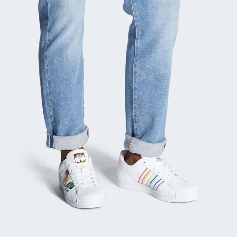adidas Superstar 'Pride' Sneakers FY9022