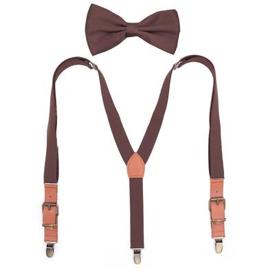 Kids' Retro Suspenders & Bow Tie Set - Boys & Girls Performance Accessories