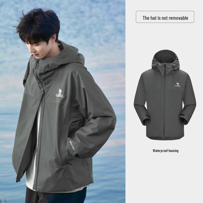 Camel Men's Single-Layer Outdoor Jacket
