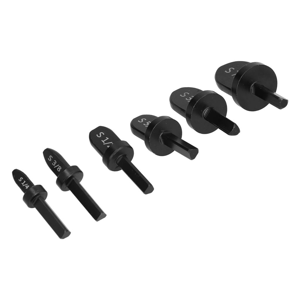 6Pcs Swaging Tool Drill Bit Set Convenient Practical Wide Application Tube Expander Drill