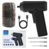 Electric Screwdriver 1300mah Rechargeable Li-ion Battery Screwdriver Set 30pcs S2 Bit 3pcs Hss Drill Electric Drill Set