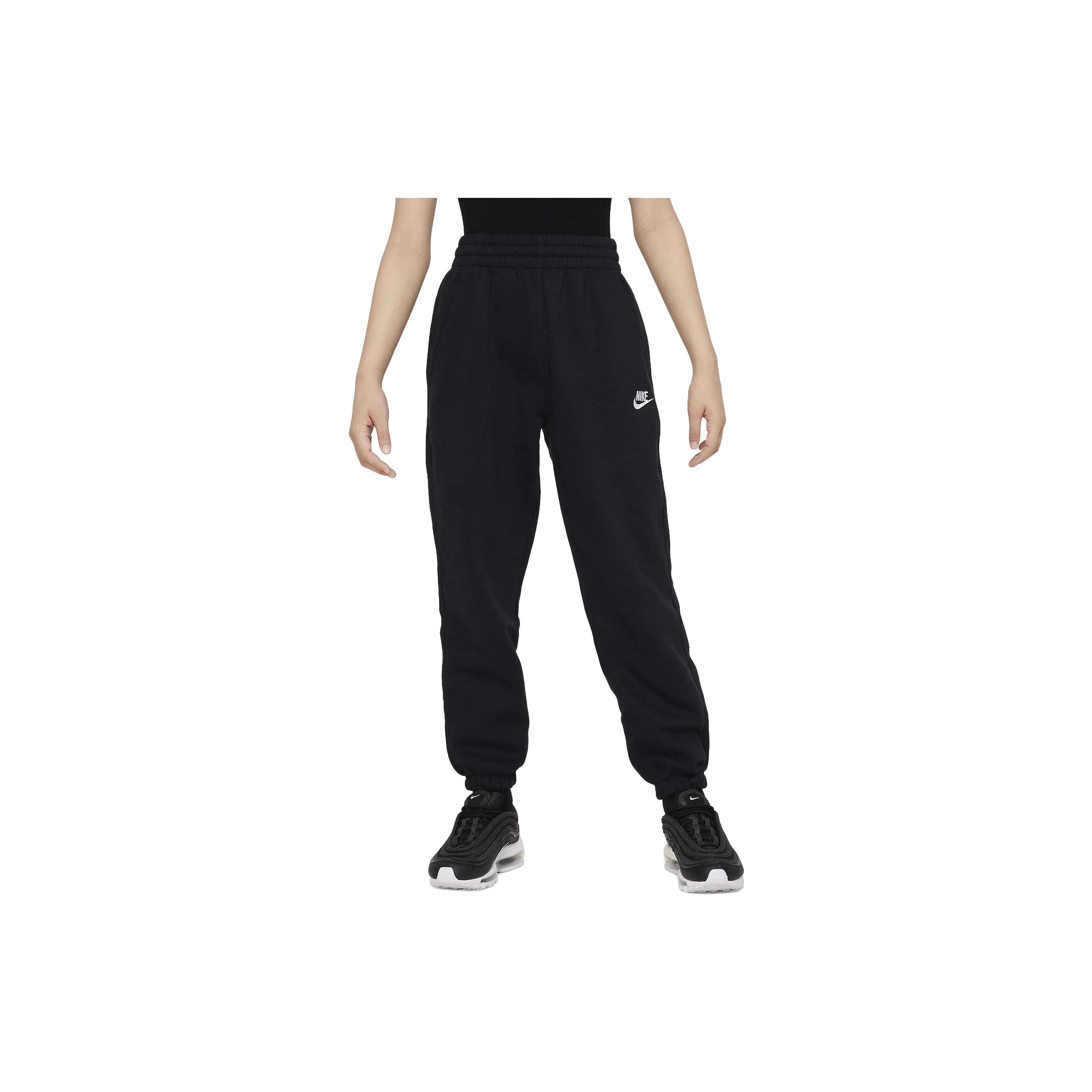 

Детские леггинсы Nike Kids SS23 с однотонным логотипом, черные FD2933-010 XL
