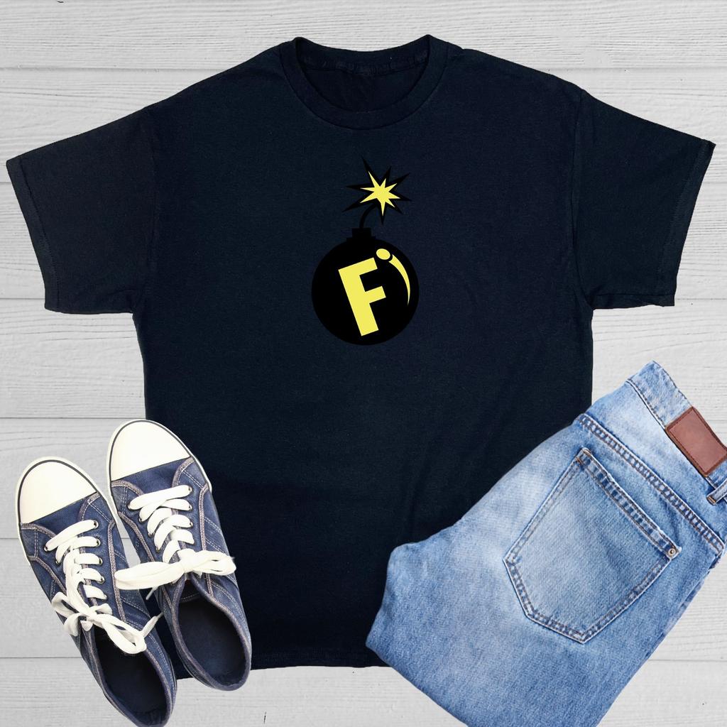 F Bomb Sarcastic Novelty Funny T-Shirts