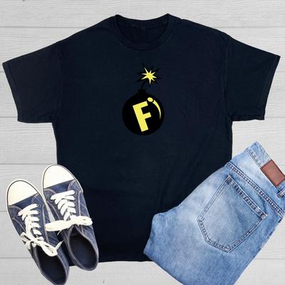 F Bomb Sarcastic Novelty Funny T-Shirts