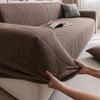 Neuer Sofabezug für Faule Vollständig bedeckt mit Stretch-Jacquard-Samt Rutschfest und Geradreihig Anti-Katzenkratzer