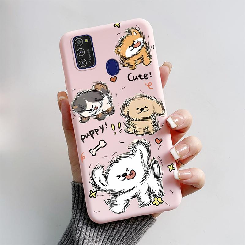 

For Samsung Galaxy M21 M30S M31 M31s Case Soft Silicone Phone Back Cover For Samsung M31 M31S M30s M21 M 30 s Case Cartoon Funda Samsung M21