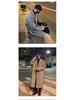 Unisex Over-the-Knee Wool Trench Coat - Mid-Length, Stylish High-End Winter Outerwear