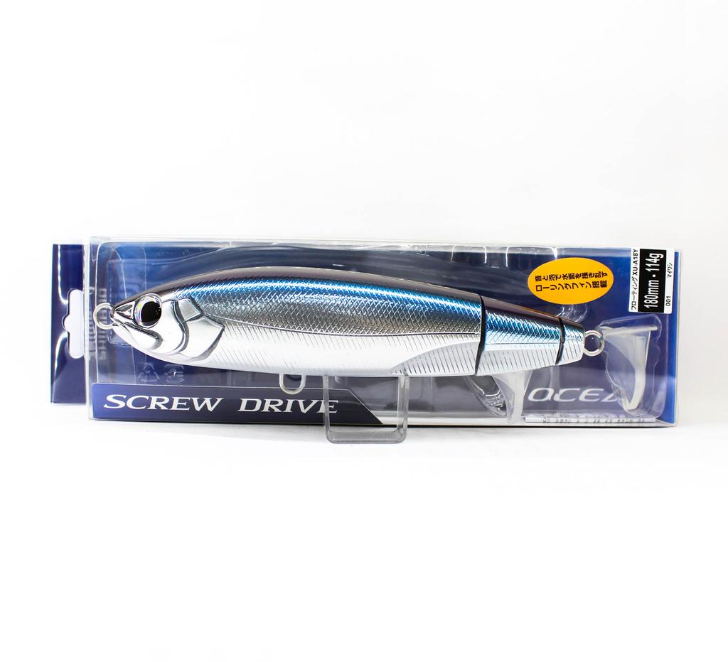SHIMANO XU-A18Y Ocea Screw Drive 180F Floating Lure 002 (2955)